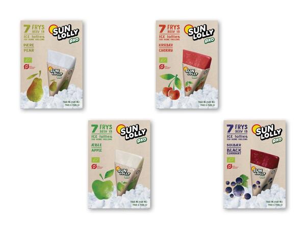 SUN LOLLY Økologisk frys-selv-is