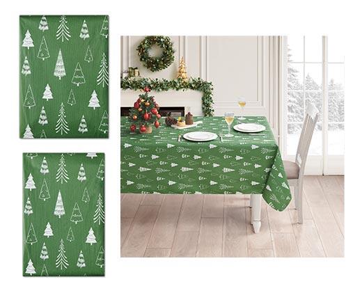 Merry Moments Vinyl Tablecloth
