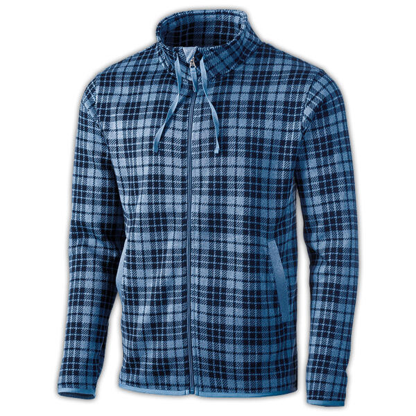 Strickfleece-Jacke