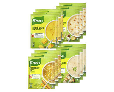 KNORR(R)
TRIO DE SOUPES EN SACHET