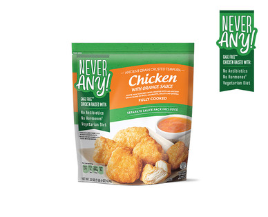 Never Any! Ancient Grain Sweet Chili or Mandarin Orange Chicken