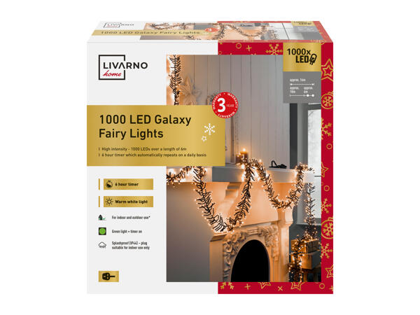 Livarno Home 1000 LED String Lights