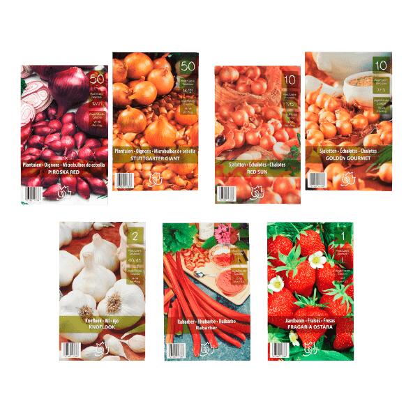 Assortiment de semences pour fruits ou légumes