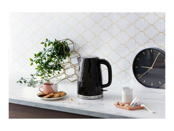 Russell Hobbs Honeycomb Kettle - Black