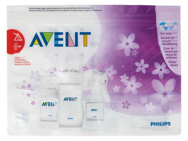 Philips Avent ­steriliseringspåsar
