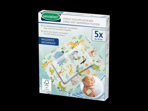 Steriler Wundverband/Duschpflaster, 5 Stück