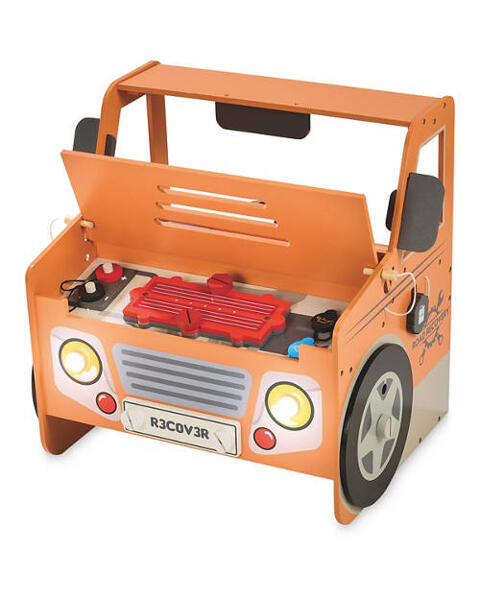 Wooden Mechanic Car