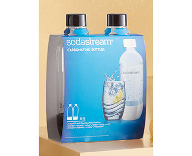 Sodastream 1L Carbonating Bottles 2 Pack