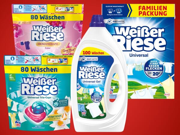 Caps, Gel oder Pulver Waschmittel