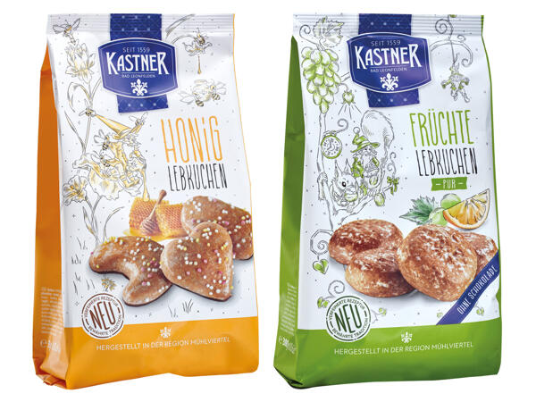Kastner Früchte- oder Honiglebkuchen