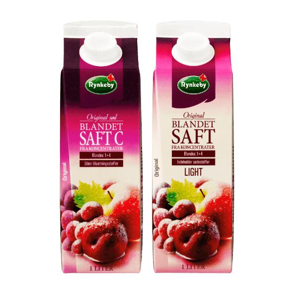 Blandet saft