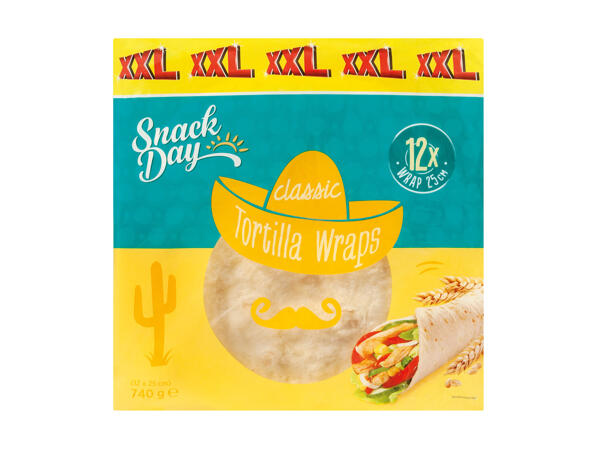 Tortilla Wraps 740 g