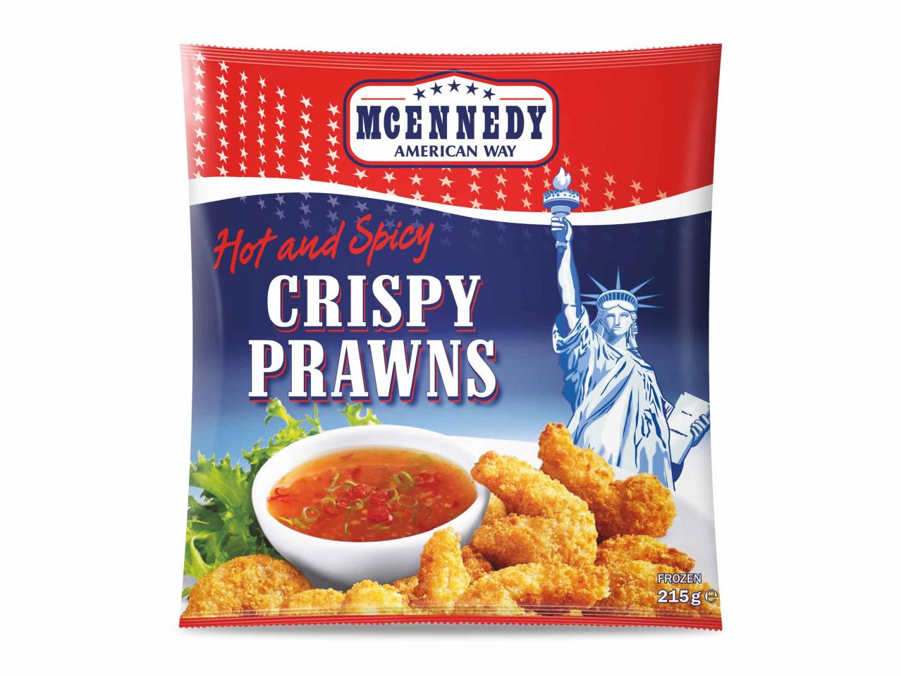 Crevettes panées (uniquement en Suisse romande et alémanique)