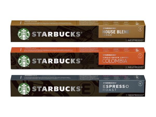 Capsules Starbucks pour Nespresso