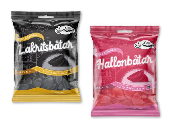 AROMA Lakrids- eller -hindbærbåde