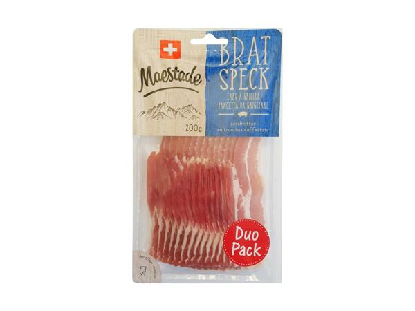 Lard à griller XXL, pack de 2