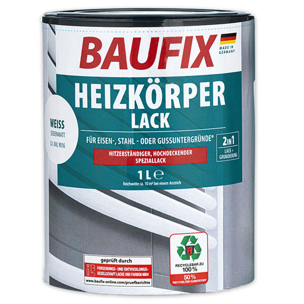 Heizkörper Lack 2in1