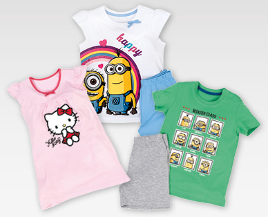 HELLO KITTY/SPONGEBOB/ ICH EINFACH UNVERBESSERLICH Kleinkinder-Nachtwäsche