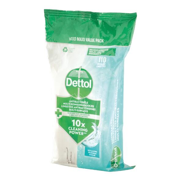 DETTOL(R) 				Allzweck-Reinigungstücher, 110 St.*