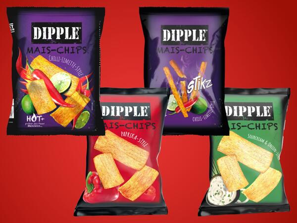 Mais Chips oder Stikz