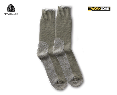 Men's Wool Rich Work Socks 1pk