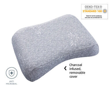 Charcoal Infused Latex Pillow Assortment