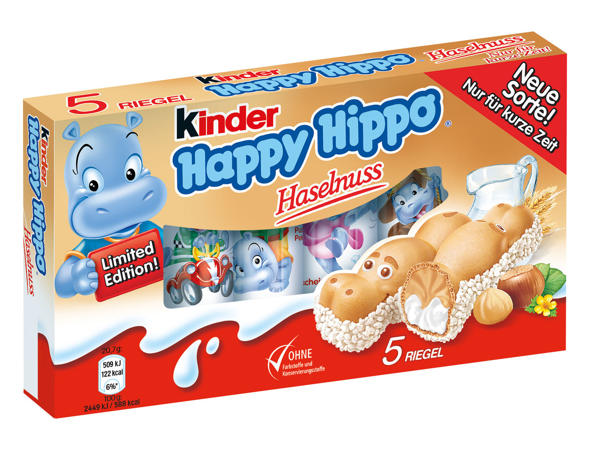 KINDER Happy Hippo Haselnuss 5er