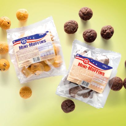 Mini muffins, 15 pcs