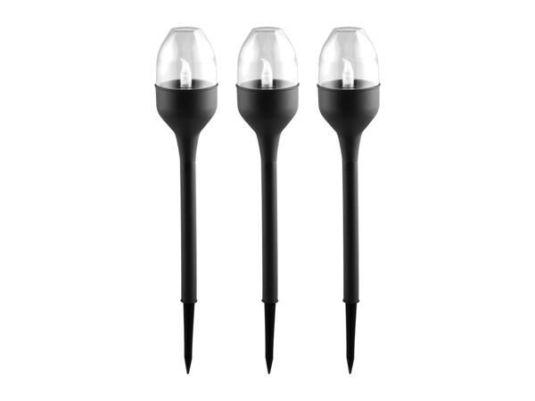 Livarno Home LED Solar Lights - Pack of 3