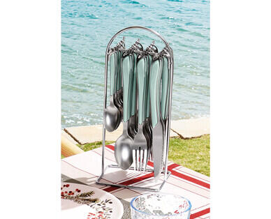 Cutlery Set with Rack