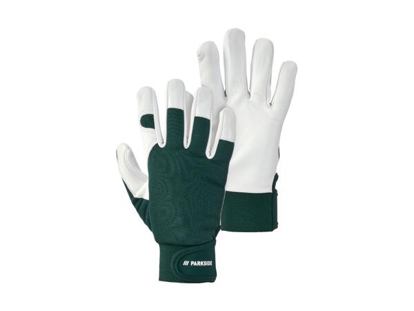 Gants de jardinage en cuir de chèvre