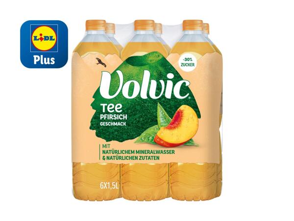 Thé à la pêche Volvic