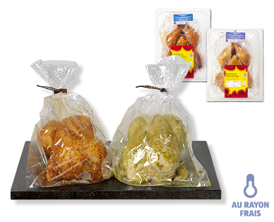 Poulet en sachet de cuisson