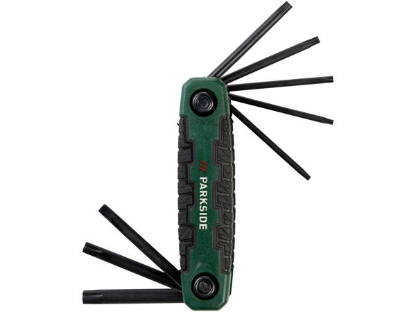 Key set, 8 pieces or screwdriver and socket set, 12 pieces