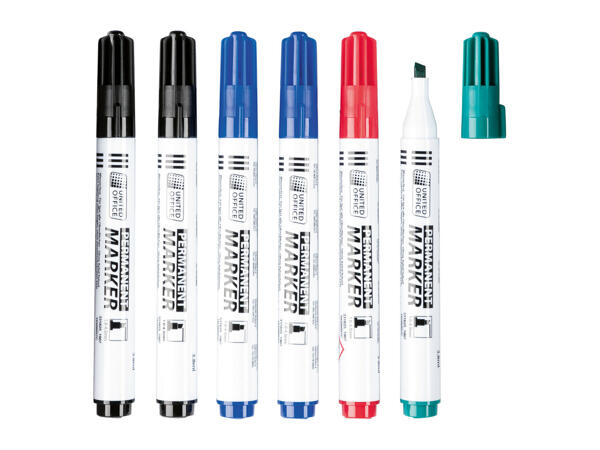 United Office Permanent Markers