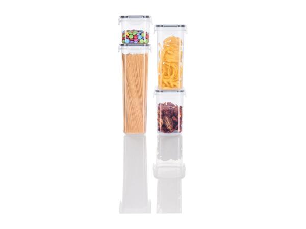 Livarno Home Food Storage Containers - 8 Piece Set
