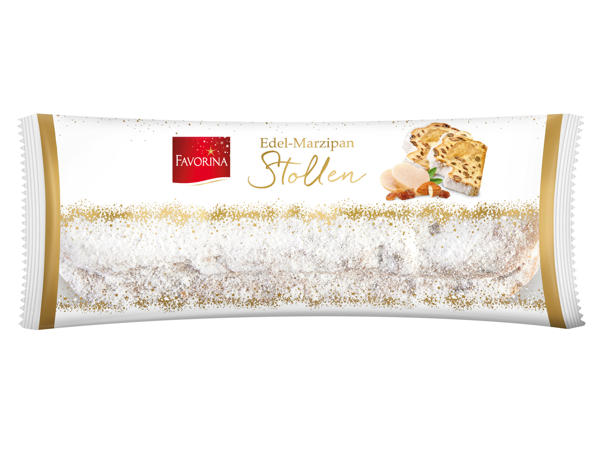 Marzipan Stollen Log