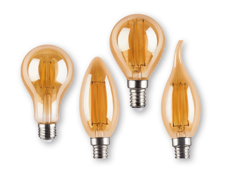 livarno lux(R) 4W LED Filament Bulb