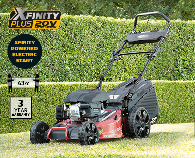 196cc Self Propelled Electric Start 4-Stroke Petrol Lawn Mower