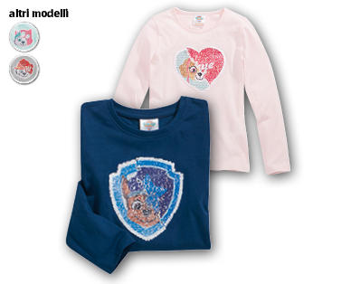 PAW PATROL Maglia a manica lunga per bambini piccoli