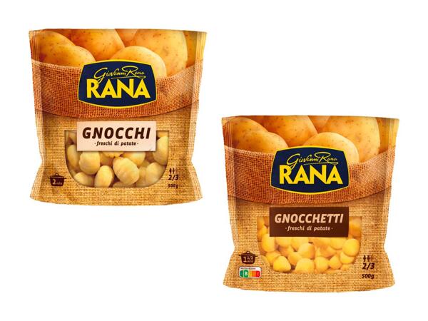 Gnocchi di patate et Gnocchetti Giovanni Rana