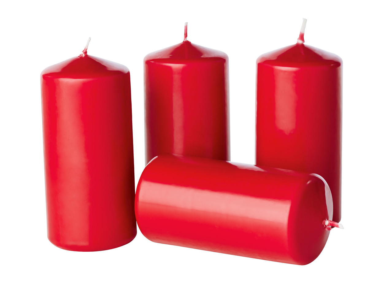 Pillar Candles, 2, 4 or 6 pieces