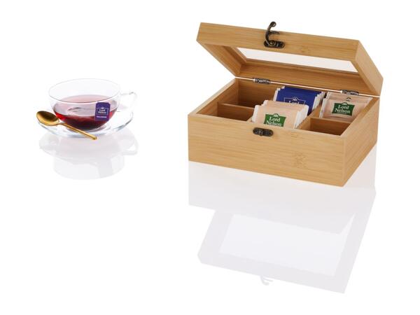Livarno Home Bamboo Tea Box