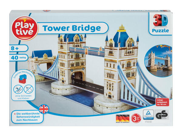 Playtive 3D Puzzle – Famous Buildings