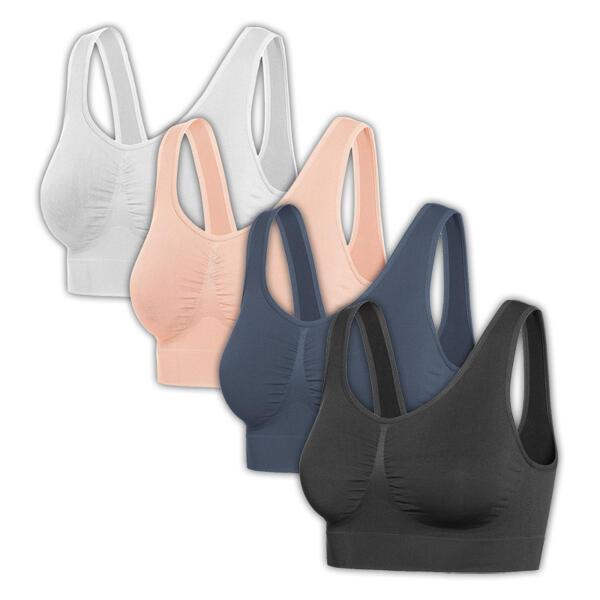 Komfort-BH 4er-Set