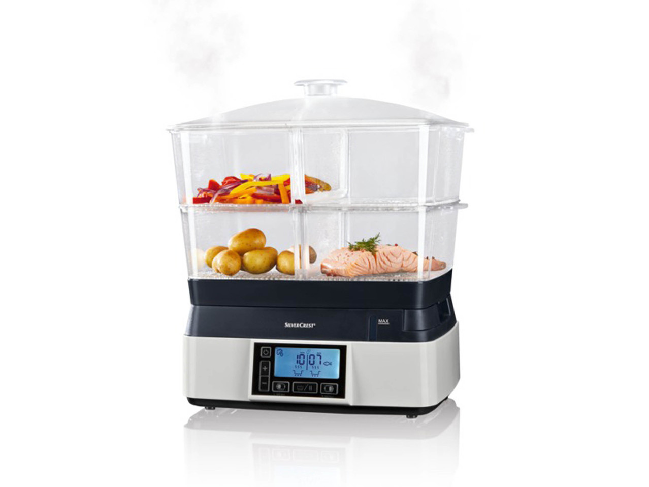 SILVERCREST KITCHEN TOOLS 1800W Digital Steamer