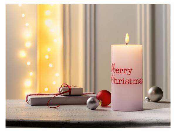Real wax LED candle
