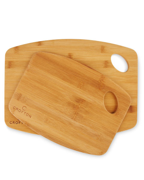 Bamboo Cutting Boards 2-Piece Set