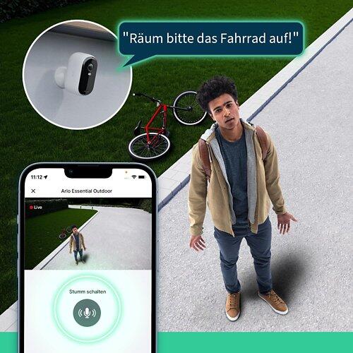 ARLO Essential Outdoor FHD (Gen 2) VMC2250, bianco, set da 2