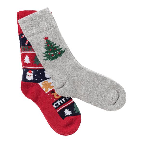 WALKX SOCKS(R) 				Kerstsokken, 2 paar
